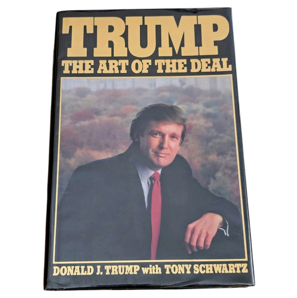 Trump 1987 First Edition First Print Book TRUMP The Art of the Deal